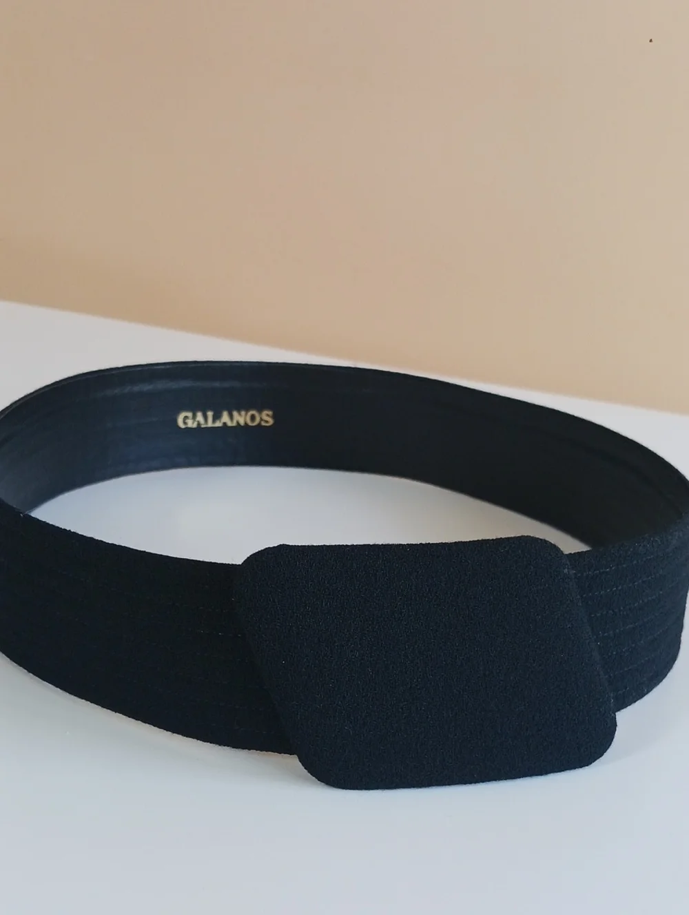 Vintage Galanos Silk Belt
